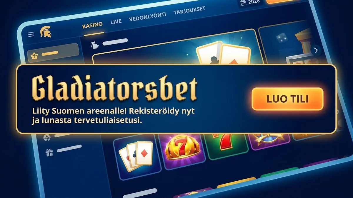 Rekisteröidy bonuksella